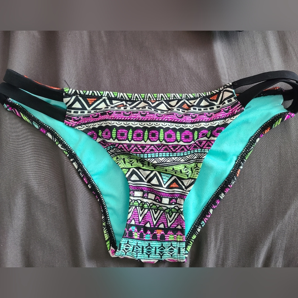 Tribal Print Bikini Bottoms
